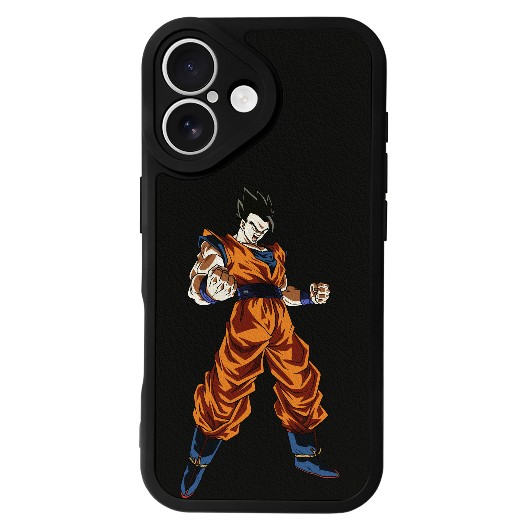 （画像用） ドラゴンボール 孫 悟飯（そんごはん）DRAGON BALL Son Gohan 【iPhone 16シリーズ対応】シリコンスマホケース（レザー調） 材質：シリコン